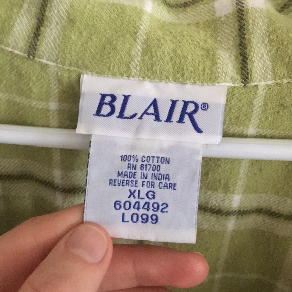 COPY - Green Flannel - Picture 2 of 4